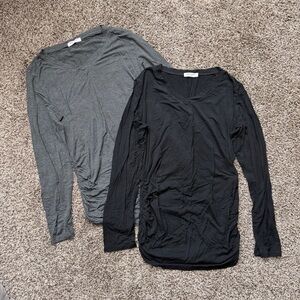 Maternity Long Sleeve Shirt Set